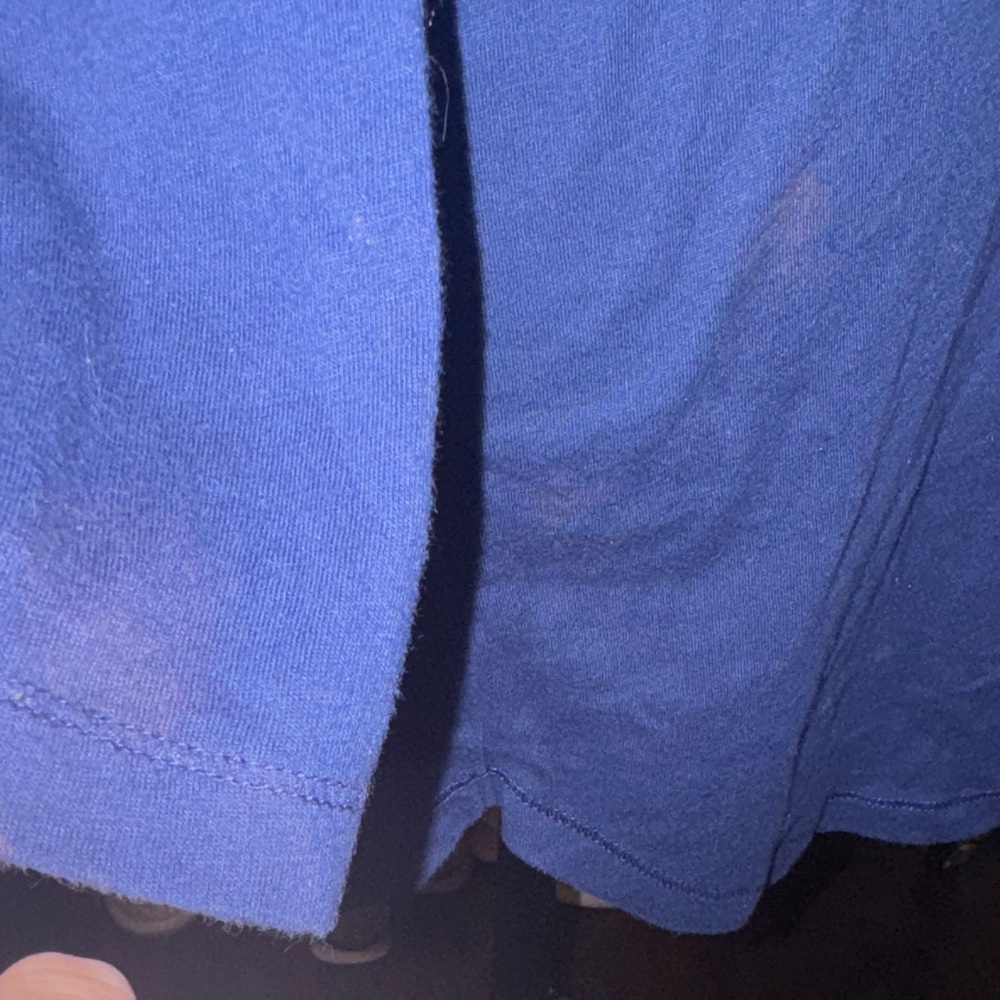 Victoria's Secret Navy Blue Long Sleeve Pajama Top - Picture 6 of 11